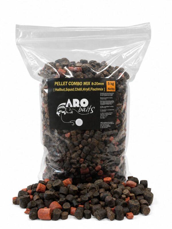 Pellet 5kg - Combo Mix 8-20mm